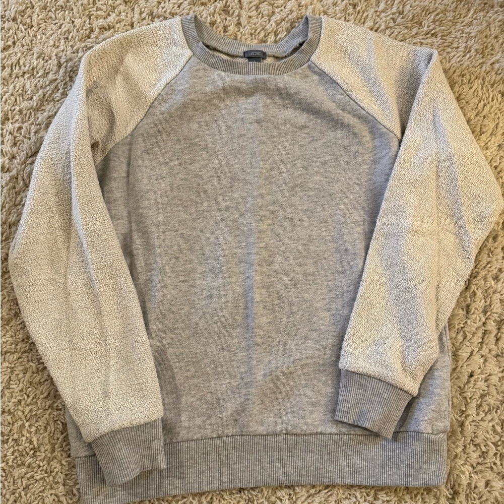 Gray Crewneck Sweater Aerie